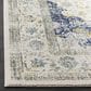 Safavieh Evoke EVK220C-4 4" x 6" Ivory/Blue Area Rug, , large