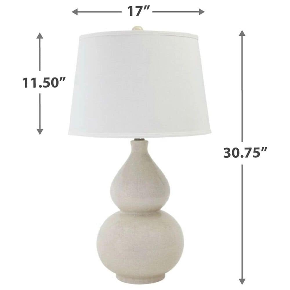 Ashley Saffi Table Lamp in Cream, , large