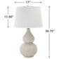 Ashley Saffi Table Lamp in Cream, , large
