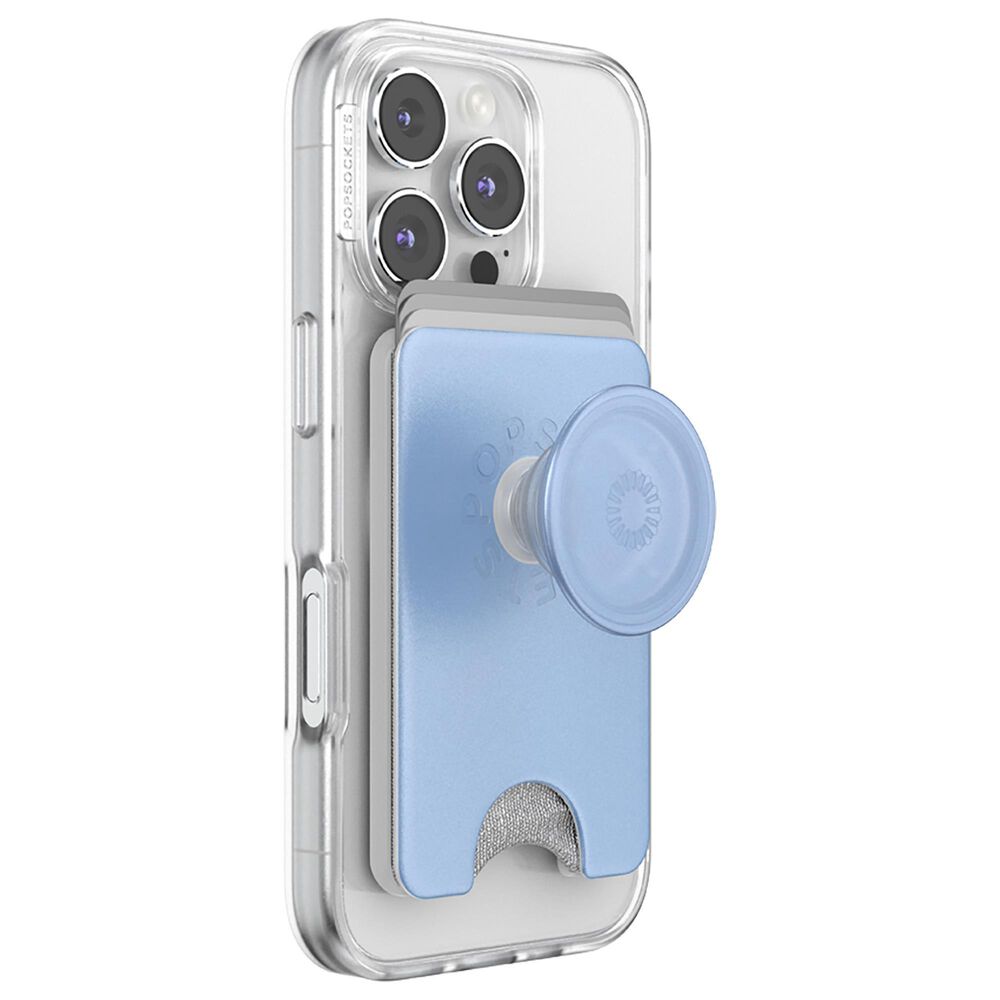 PopSockets Magsafe PopWallet Plus in Metallic Frost, , large