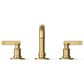 Kohler Castia Widespread Bathroom Sink Faucet in Vibrant Brushed Moderne Brass, , large