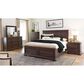 Napa Furniture Design Grand Louie Dresser Mirror in Ebony and Wheat, , large