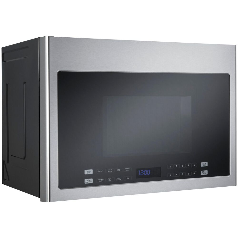 Haier 1.4 Cu. Ft. 24" Over The Range Microwave in Stainless Steel, , large