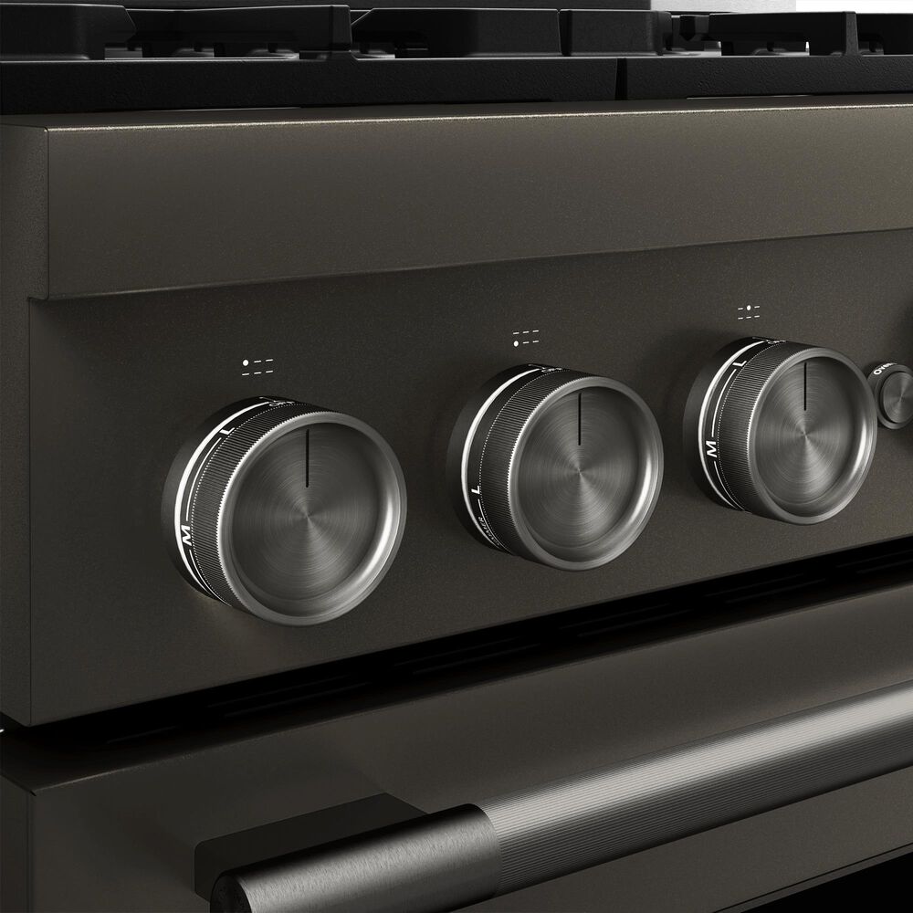 KitchenAid 5.1 Cu. Ft. Commercial-Style Gas Range in Black Ore, , large