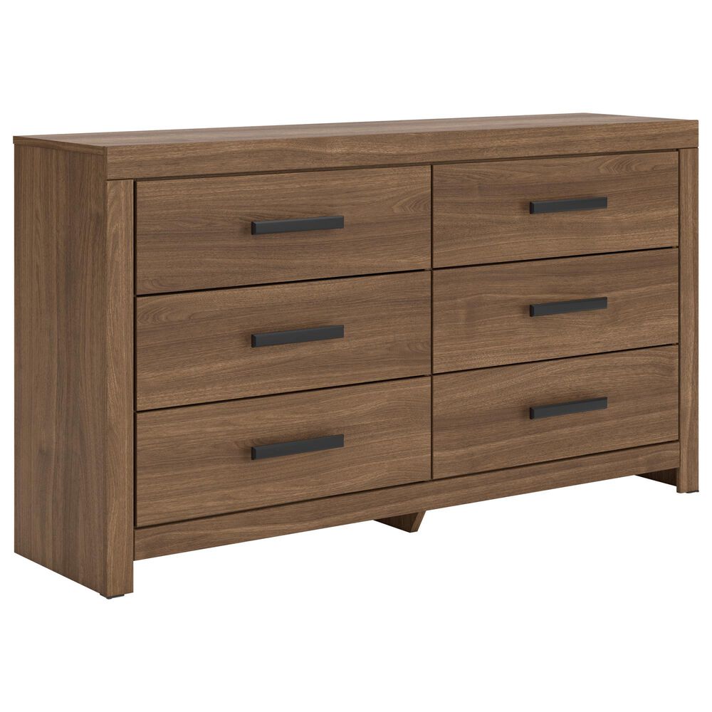 Ashley Broachmyn Full Bed with Dresser and Nightstand in Warm Auburn, , large