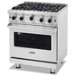 Viking Range 5 Series 4 Cu. Ft. Freestanding Liquid Propane Gas Range in Stainless Steel, , large