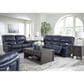Ashley Leesworth 2-Piece Power Reclining Living Room Set in Ocean, , large