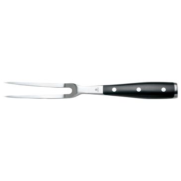 Wusthof Trident 6" Curved Meat Fork in Stainless Steel and Black, , large