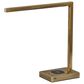 Adesso Aidan Charging Desk Lamp in Antique Brass, , large