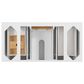 James Martin Vanities Lorelai 48" Single Vanity in Bright White with 3 cm Ethereal Noctis Quartz Top, , large