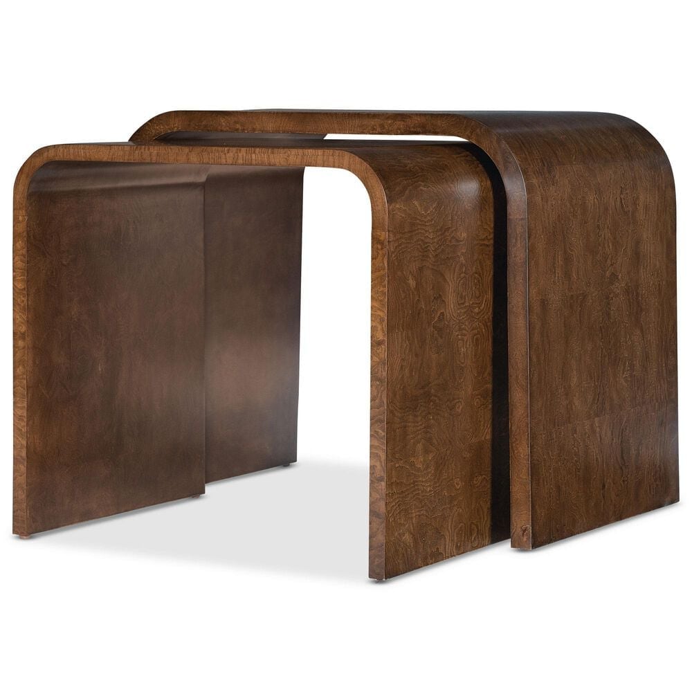 Hooker Furniture Archives 2-Piece Nesting Table Set in Classic Walnut, , large