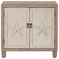 Linon Home Decor Jindran 2-Door Cabinet in Grey and Off White, , large