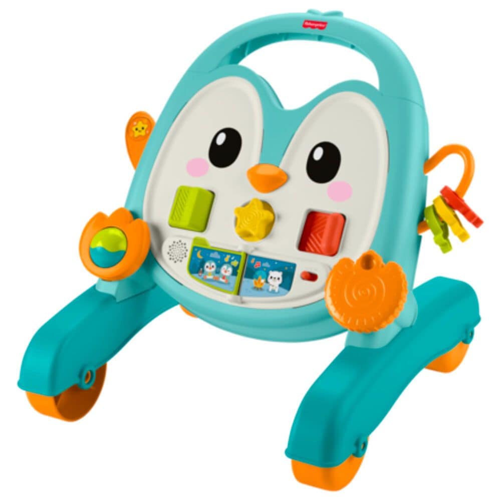 Fisher Price 2-in-1 Musical Penguin Activity Walker, , large