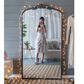 Hearth and Haven 66" x 36" Full Length Arched Mirror in Black, , large