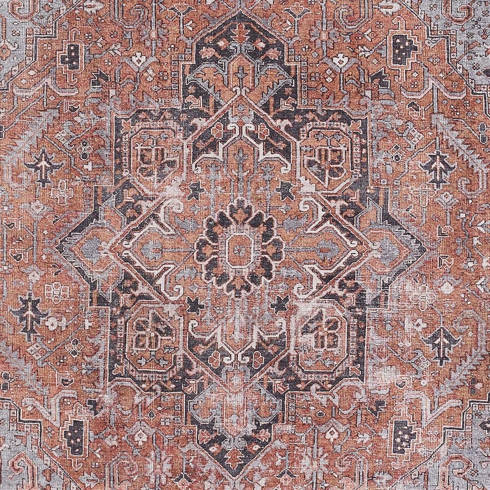 Momeni Afshar AFS-36 7&#39;6&quot; x 9&#39;6&quot; Copper Area Rug, , large
