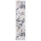 Safavieh Cabana CBN672A 2"2" x 9" Ivory and Charcoal Indoor/Outdoor Performance Runner, , large