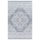 Surya Piazza PZZ-2301 8" x 10" White, Gray Area Rug, , large