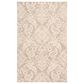 Feizy Belfort 9" x 12" Taupe and Ivory Area Rug, , large