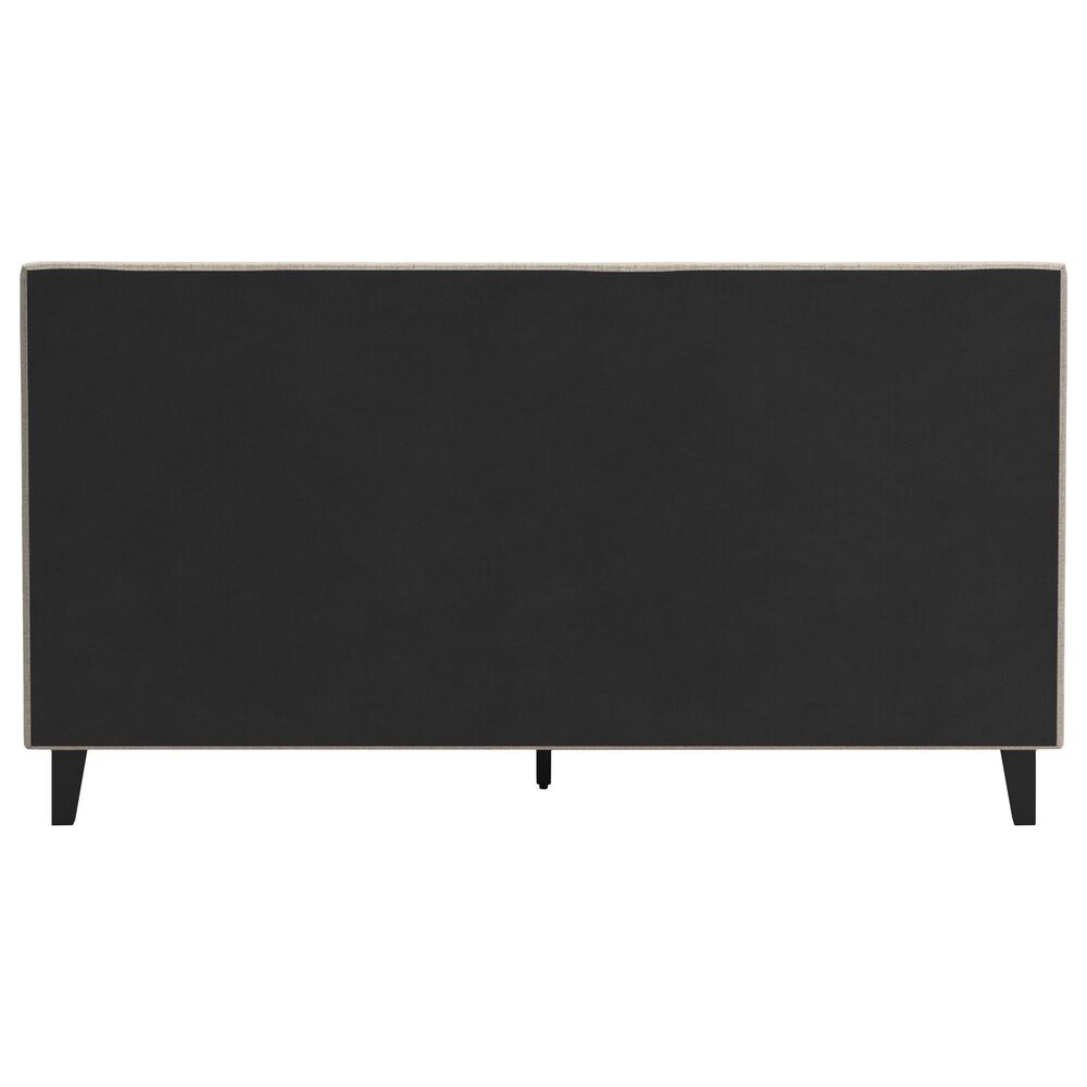 Ashley King Upholstered Bed and Two Nightstands, , large