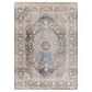 Surya Carlisle Oriental 2"11" x 10" Dusty Pink, Sage, Denim, Medium Brown and Dark Brown Runner, , large
