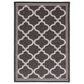Safavieh Bermuda 8" x 10" Charcoal and Ivory Indoor/Outdoor Area Performance Rug, , large