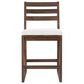 HOMLUX 5-Piece Patio Bar Set with 52" Rectangular Mocha Table in Beige, , large