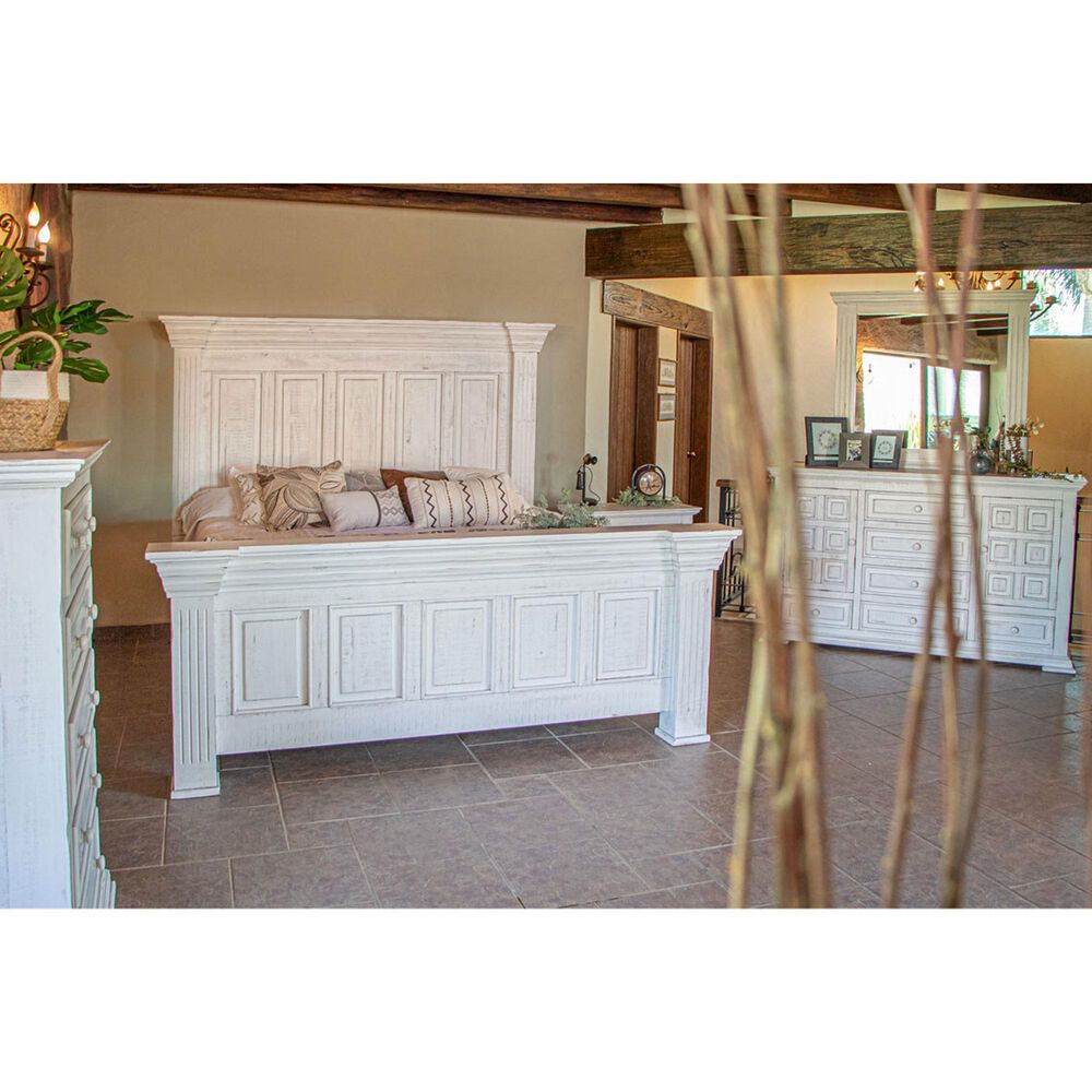 Fallridge Terra 3-Piece Queen Bedroom Set in White, , large