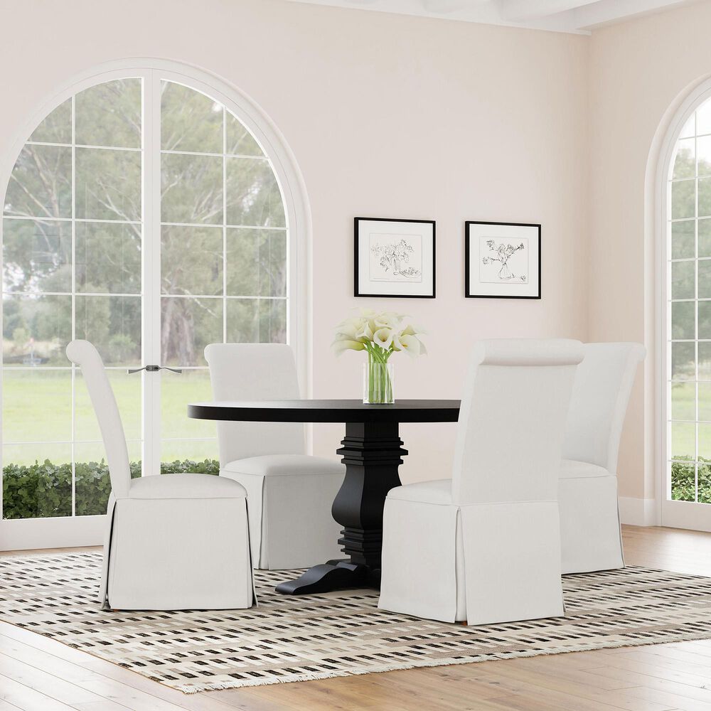 Pacific Landing Shawna Side Chair in White, , large