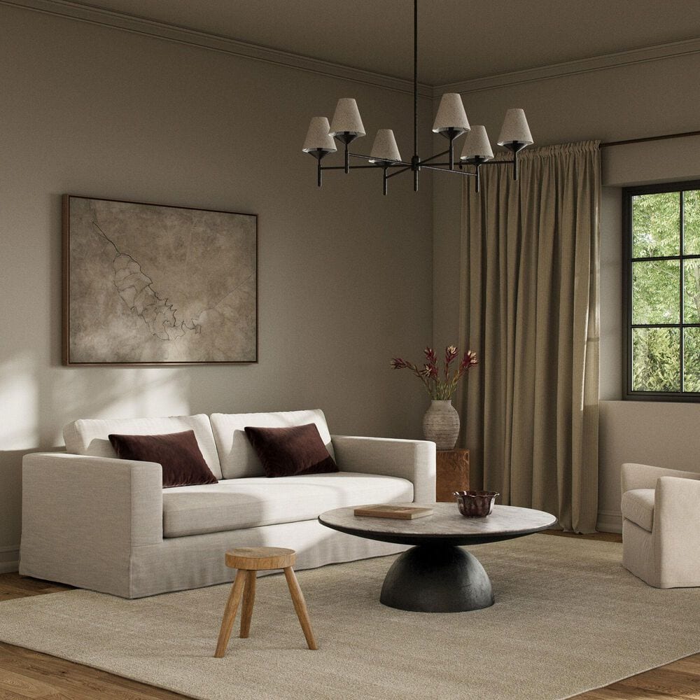 Four Hands Centrale Tovana Stationary Sofa in Savoy Parchment, , large