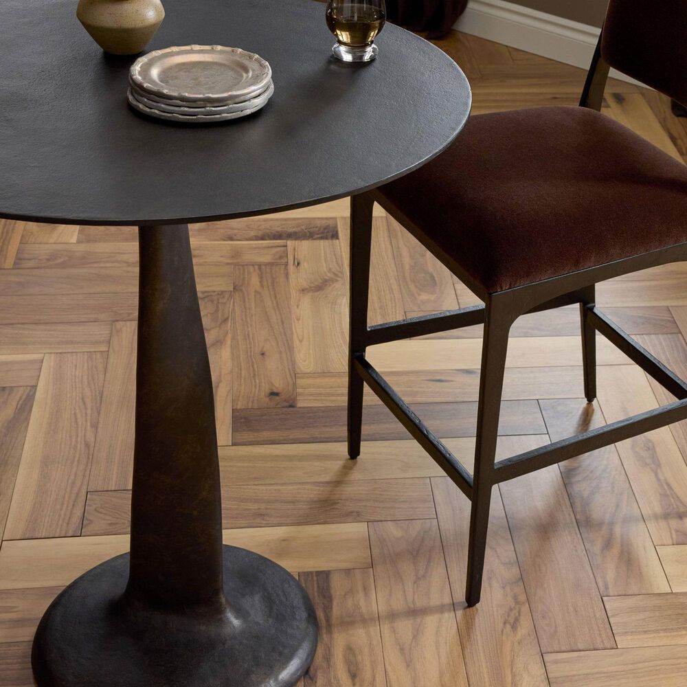 Four Hands Torsio Bar Table-Distressed Bronze-Counter, , large
