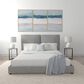 Richlands Furniture Arden Queen Upholstered Platform Bed in Nature Gray, , large