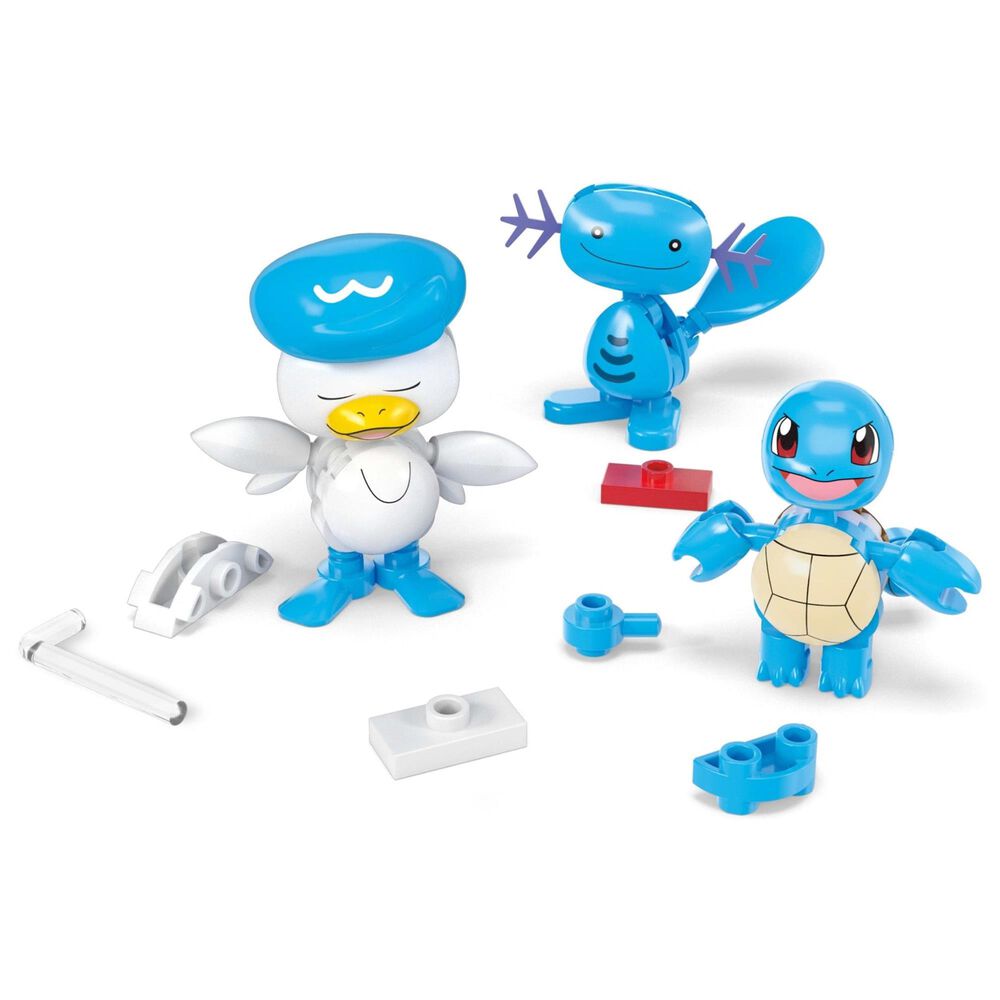 Mattel Pokemon Mega Water-Type Trainer Team Building Set in Multicolor, , large