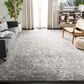 Safavieh Evoke EVK256D 10" x 14" Grey and Ivory Area Rug, , large