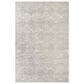 Surya Masterpiece Light Gray, Cream and Medium Gray 12" x 15" Area Rug, , large