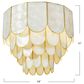 Creative Coop Gatsby 4-Tier Flush Mount in Gold, , large