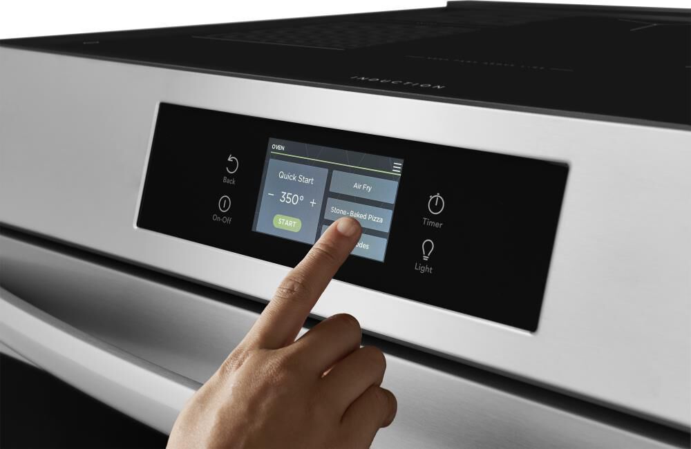 Frigidaire Gallery 30&quot; Freestanding Induction Convection Range with Stone-Baked Pizza in Stainless Steel, , large