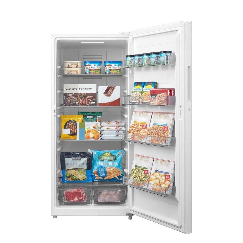 Midea 21 Cu. Ft. Convertible Upright Freezer in White, , large