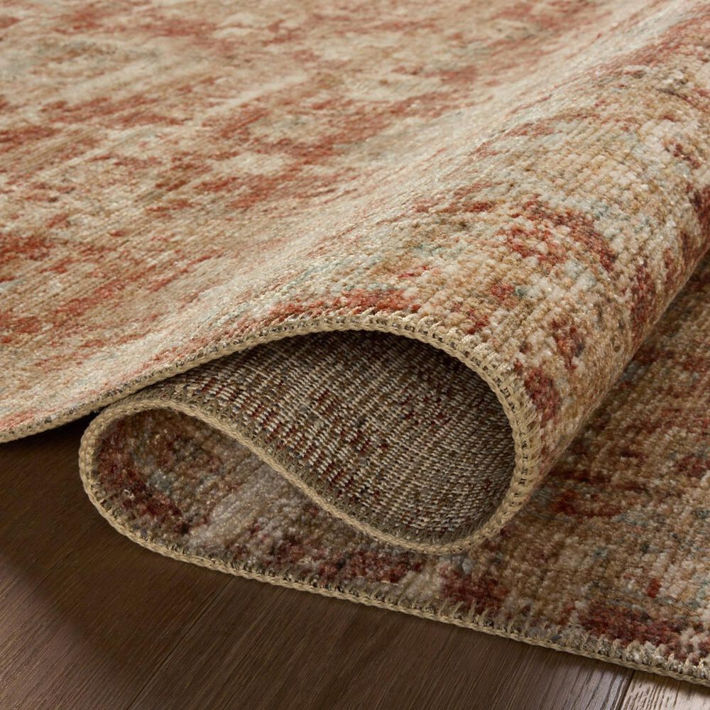 Loloi Heritage 2&#39; x 3&#39; Brick and Multicolor Area Rug, , large