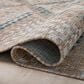 Amber Lewis x Loloi Topanga 5"3" x 7"6" Natural and Aqua Indoor/Outdoor Area Rug, , large