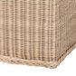 Baxton Studio Barid Rectangle Storage Bench in Natural, , large