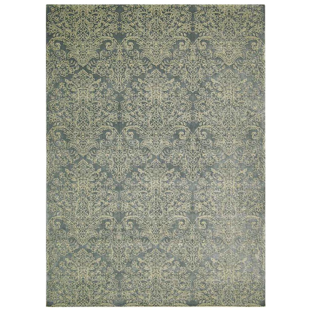 Nourison Platine MA202 7'6" x 10'6" Marine Area Rug, , large