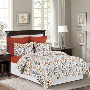 C and F Isabelle 3-Piece Full/Queen Quilt Set, , large