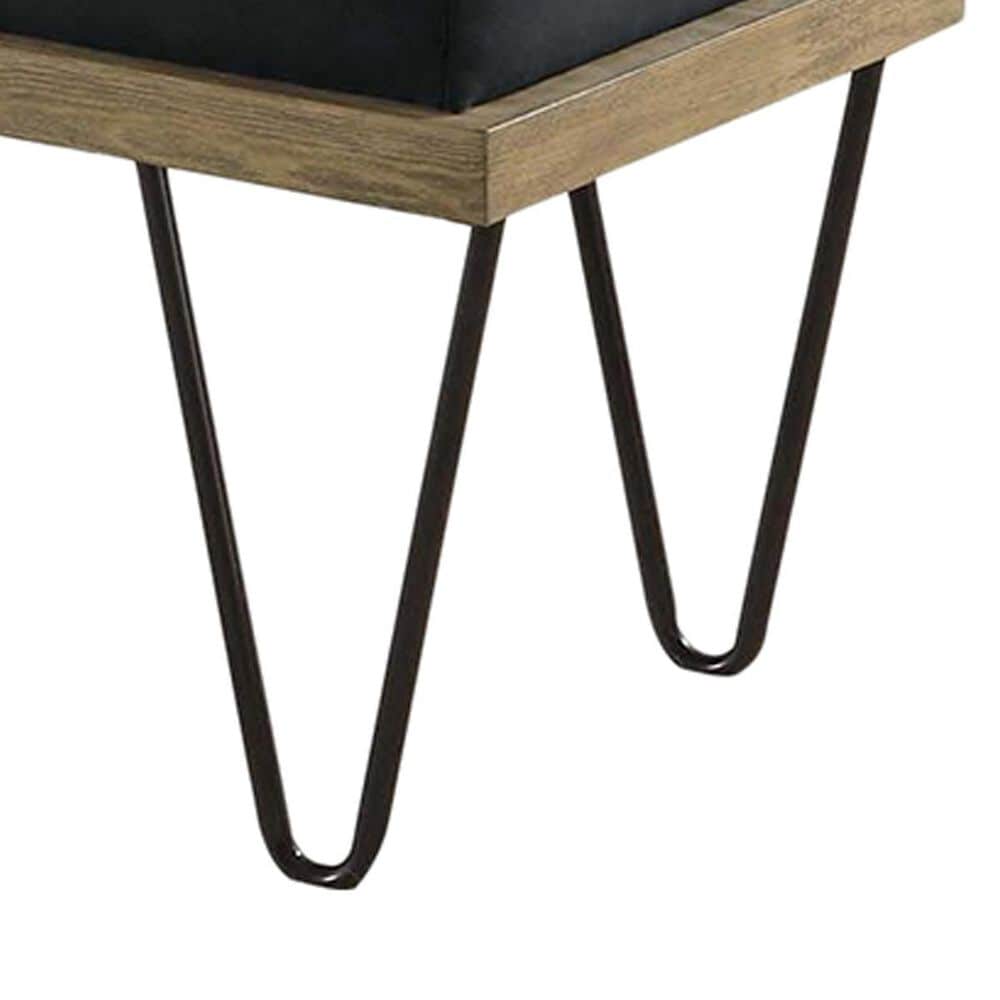 37B Bench in Black and Natural, , large