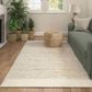 L&R Resources Savanna Green and Ivory 7"9" x 9"9" Area Rug, , large