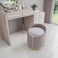 Rta Products Plush Storage Ottoman in Taupe, , large