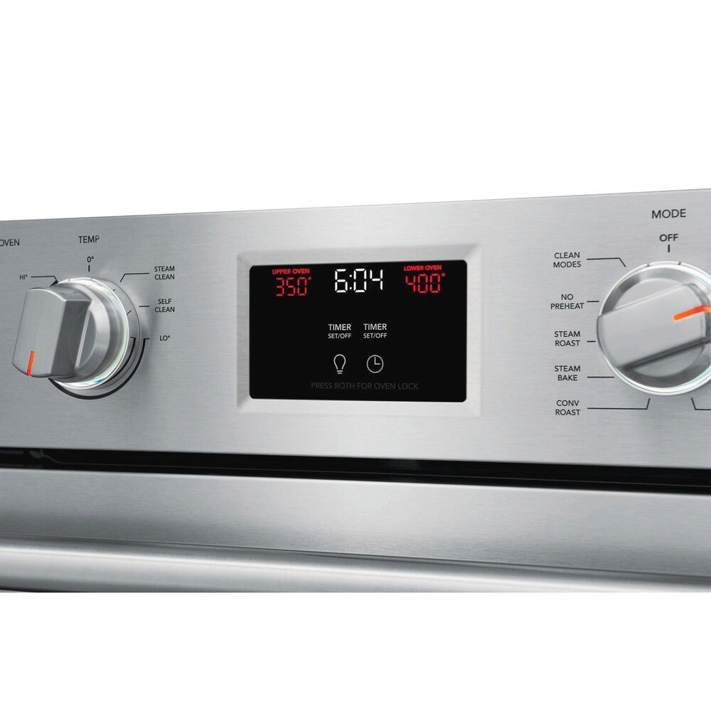 Frigidaire Professional 30&quot; Double Wall Oven with No Preheat + Air Fry in Stainless Steel, , large