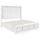 Millenium Chalanna Queen Upholstered Storage Bed in White, , large