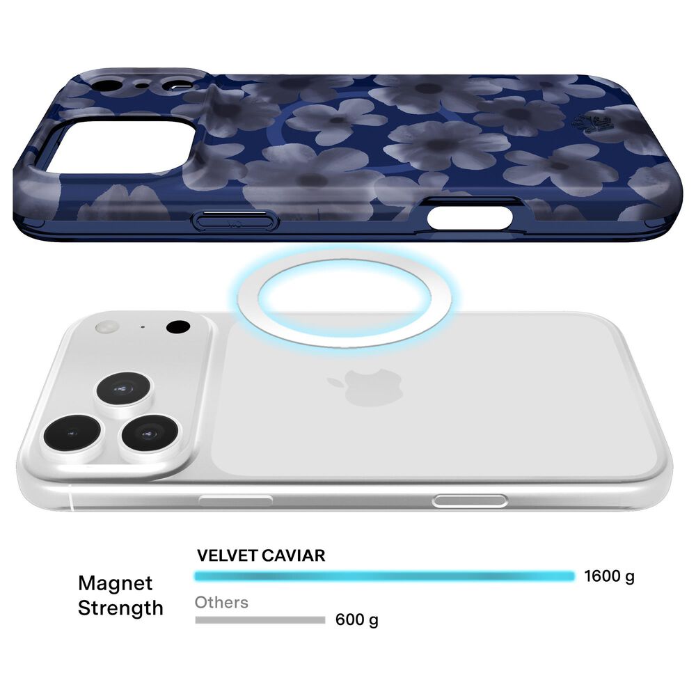 Velvet Caviar MagSafe Case For Apple iPhone 17 Pro Max in Midnight Blossom, , large