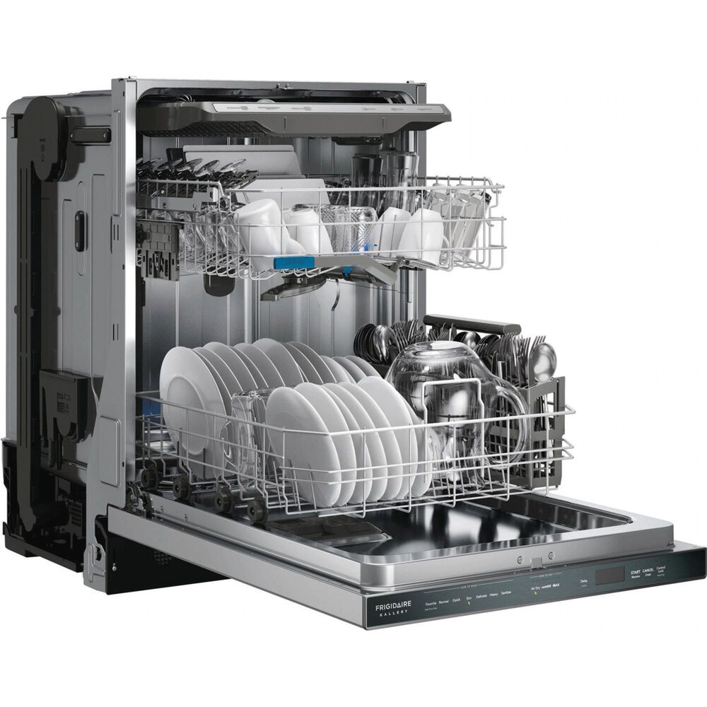 Frigidaire Gallery 24" Built-In Pocket Handle Dishwasher with CleanBoost in Stainless Steel, , large