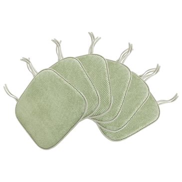 Timberlake 15.5" Square Chair Cushion in Sage Green (Set of 6), , large